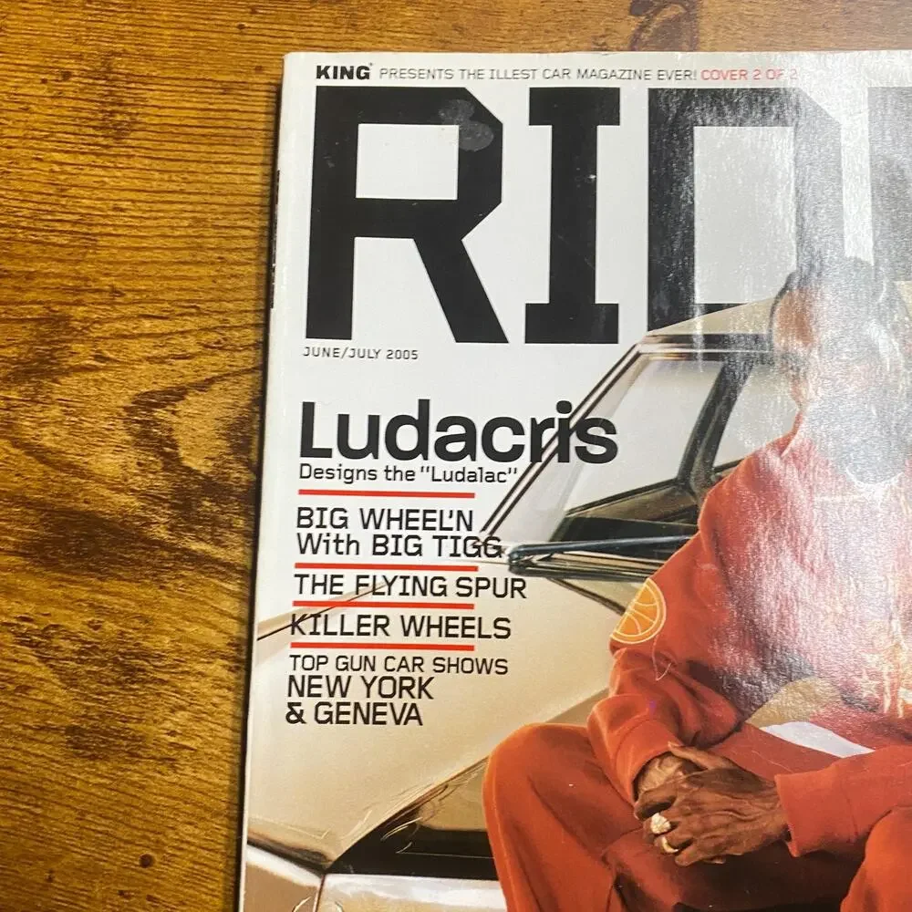 RIDES Magazine by King - July 2005 Snoop Ludacris Don Juan Travis Barker